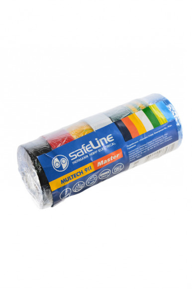 Изоляционная лента SafeLine Master (15мм*5м), комплект 7 цветов