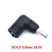 Переходник для ноутбуков HP, Dell 4.5x3.0 19.5V с 3-контактным разъемом