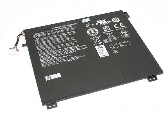 Аккумулятор (батарея) AP15H8I для ноутбука Acer One CloudBook14, 11.4B, 4670мАч, черный (оригинал)