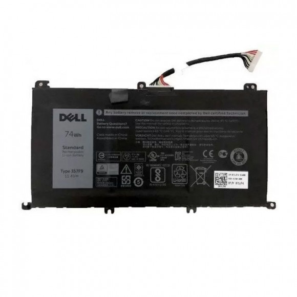 Аккумулятор (батарея) 357F9 для ноутбука Dell Inspiron 15-5577, 15-5576, 15-7559, 15-7566, 6350мАч, 11.4B (оригинал)