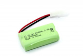 Аккумулятор Ni-MH 2.4V 2400mAh AA Flatpack разъем KET-2P Аккумулятор Ni-MH 2.4V 2400mAh AA Flatpack разъем KET-2P