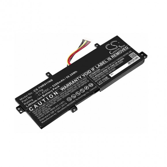 Аккумулятор для ThundeRobot (G15G) 911 Targa-B85, 60Wh, 5300mAh, 11.4V