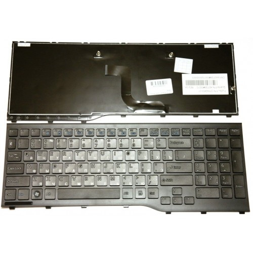 Клавиатура для ноутбука Fujitsu AH552 Black РУССКАЯ РАСКЛАДКА