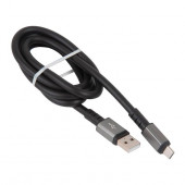 Кабель USB HOCO X85 Strength USB - Type-C, 3A, 1 м, черный