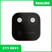 Стекло камеры для Realme C11 2021 (черный) Стекло камеры для Realme C11 2021 (черный)
