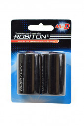 Адаптер Robiton Adaptor-AA-D BL2, 1 штука Адаптер Robiton Adaptor-AA-D BL2, 1 штука