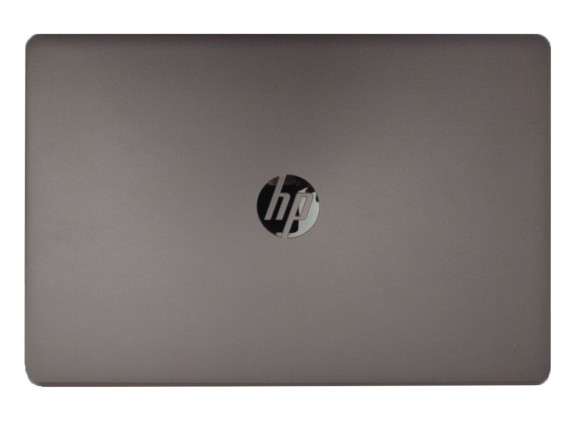 Крышка матрицы HP Pavilion 15-BS, 15-BW, 250 G6, 255 G6, серая в сборе, шлейф, петли (с разбора)