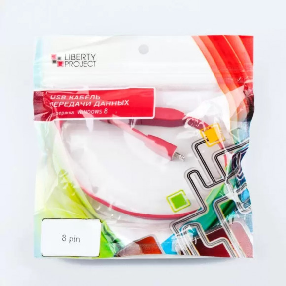 USB кабель "LP" для Apple iPhone, iPad 8-pin плоский браслет (красный, европакет) USB кабель "LP" для Apple iPhone, iPad 8-pin плоский браслет (красный, европакет)