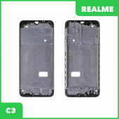 Рамка дисплея для Realme C3 (черный) Рамка дисплея для Realme C3 (черный)