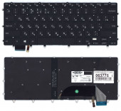 Клавиатура для ноутбука Dell XPS 15 9550, черная с подсветкой Клавиатура для ноутбука Dell XPS 15 9550, черная с подсветкой