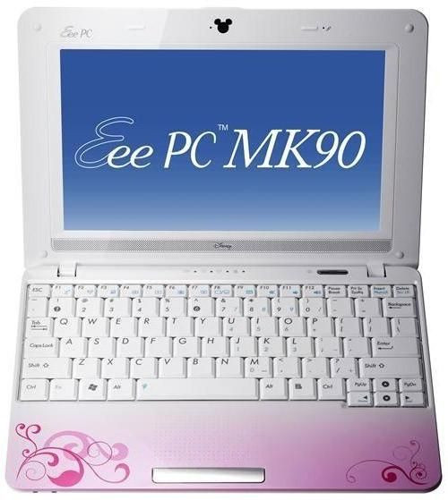 Клавиатура для ноутбука Asus Eee PC MK90H, белая
