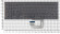 Клавиатура для ноутбука Asus UX561UA, Q505UA, серебристая без рамки, с подсветкой