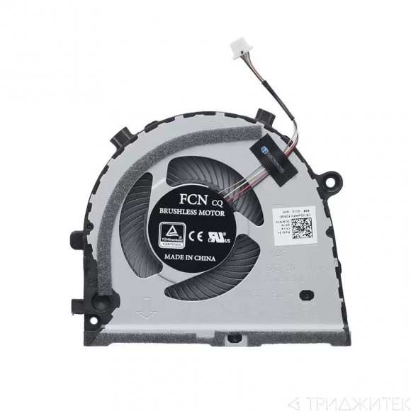 Вентилятор (кулер) для ноутбука Dell G3, G3-3579, G5-5587 GPU, 4-pin