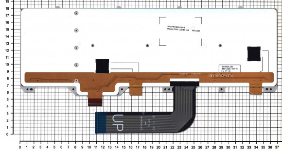 Клавиатура для ноутбука Dell Alienware M17x R5, черная с подсветкой Клавиатура для ноутбука Dell Alienware M17x R5, черная с подсветкой