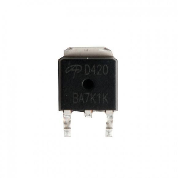 Микросхема N-MOSFET AOD420 D420 TO-252