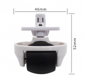 Колесо для пылесоса Roborock S4, S6 PURE белое Колесо для пылесоса Roborock S4, S6 PURE белое