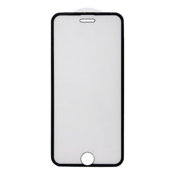 Защитное стекло "LP" для Apple iPhone 8, 7, 6s, 6 совместимое 5D c тонкой рамкой 0.33 мм, 9H, черное