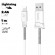 USB кабель Hoco X24 Piscec Charging Cable для Apple, 1 метр, белый