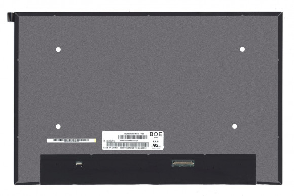 Матрица NE160QDM-N63, 16", ADS, 2560x1600 (WQXGA), 60 Гц, 40 pin, LED, UltraSlim, разъём справа, без креплений, матовая