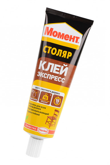 Клей "Момент - Столяр водно-дисперсионный", 125 г.