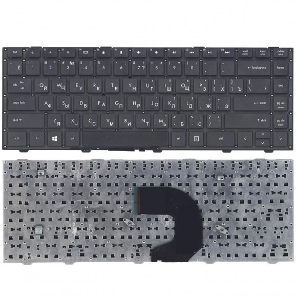 Клавиатура для ноутбука HP ProBook 4440S, 4441S, черная, без рамки