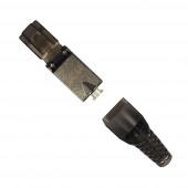 Разъём BNH, RJ45, кат. 6A, экр., обжимной, для кабелей, 1 шт, цвет: прозрачный Разъём BNH, RJ45, кат. 6A, экр., обжимной, для кабелей, 1 шт, цвет: прозрачный