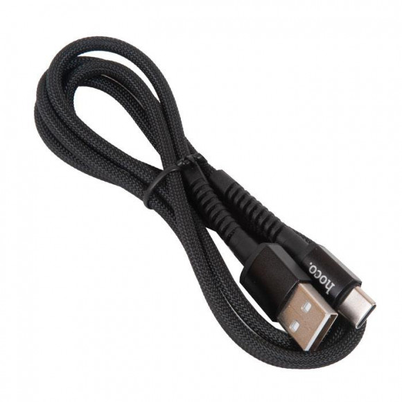 Кабель USB HOCO X71 Especial USB - Type-C, 3A, 1 м, черный