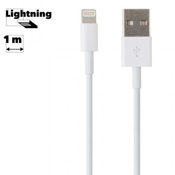 USB Lightning Cable для Apple 8-pin с двусторонним USB разъемом (европакет)