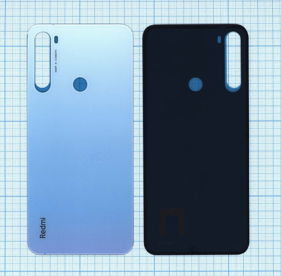 Задняя крышка корпуса для Xiaomi Redmi Note 8, белая