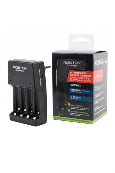 Зарядное устройство для аккумуляторов (элементов питания) Robiton Ecocharger AK02 BL1
