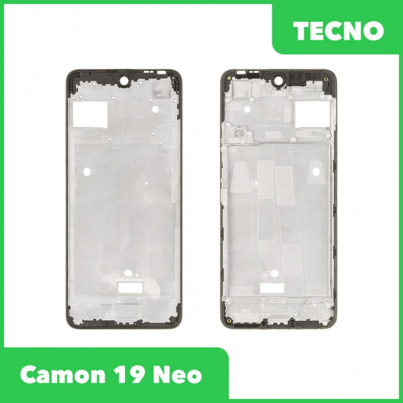 Рамка дисплея для Tecno Camon 19 Neo (CH6i) (черный)