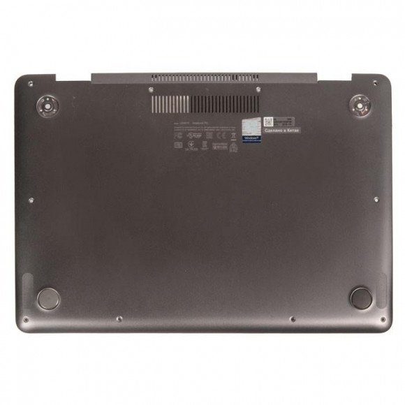 Нижняя часть (днище, bottom) для Asus UX461UA черная, с разбора