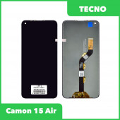 LCD Дисплей для Tecno Camon 15 Air в сборе с тачскрином, черный LCD Дисплей для Tecno Camon 15 Air в сборе с тачскрином, черный