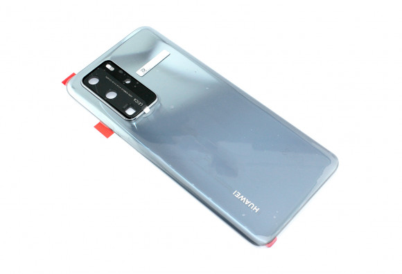 Задняя крышка для Huawei P40 Pro (Service Pack 02353MNA) серебристая