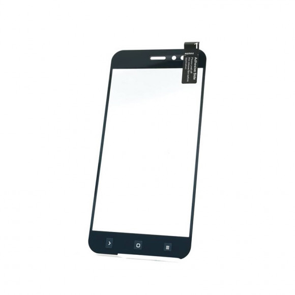 Защитное стекло REMAX Xiao Mi5X черное + Чехол