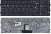 Клавиатура для ноутбука Sony Vaio VPC-EB, черная без рамки Клавиатура для ноутбука Sony Vaio VPC-EB, черная без рамки