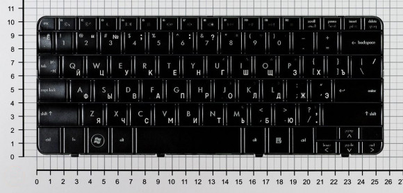 Клавиатура для ноутбука HP Pavilion DV2-1000, DV2-1100, DV2-1200, черная