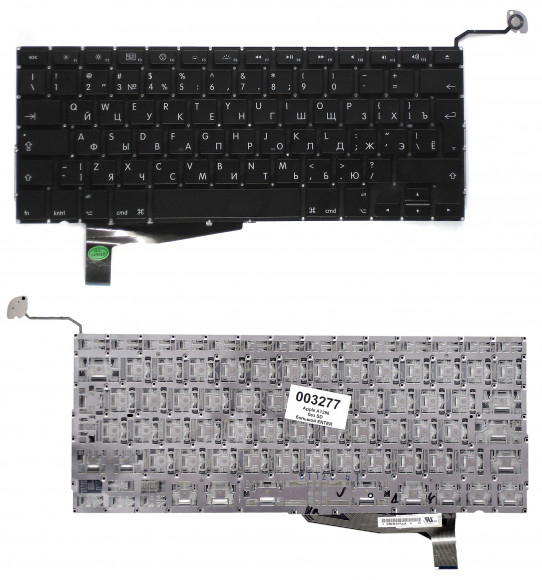 Клавиатура для ноутбука Apple A1286 без SD, большой Enter
