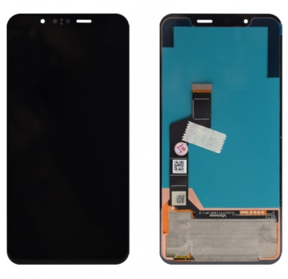 Дисплей LG G8S ThinQ+тачскрин (черный)