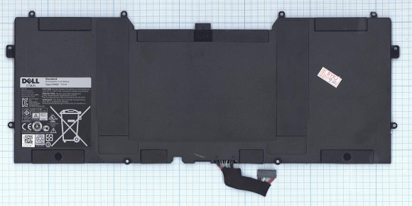 Аккумулятор (батарея) C4K9V для ноутбука Dell XPS 12 9Q33 6000мАч, 7.4В, черный (оригинал)
