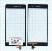 Сенсорное стекло (тачскрин) для Huawei Ascend P7, черный Сенсорное стекло (тачскрин) для Huawei Ascend P7, черный