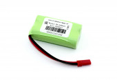 Аккумулятор Ni-MH 2.4V 2400mAh AA Flatpack разъем JST Аккумулятор Ni-MH 2.4V 2400mAh AA Flatpack разъем JST