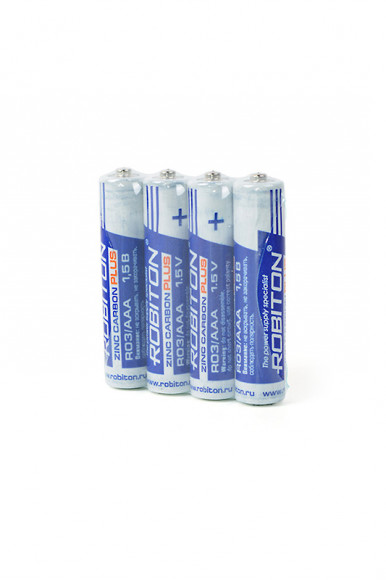 Батарейка (элемент питания) Robiton Plus R-R03-SR4 R03 SR4, 1 штука