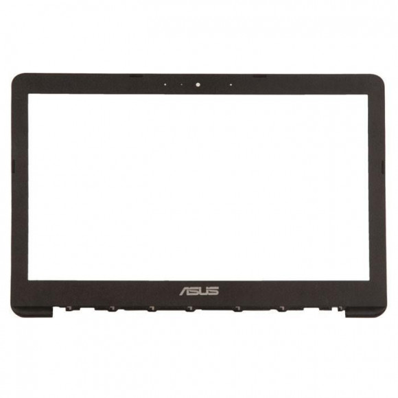 Рамка экрана (рамка крышки матрицы, LCD Bezel) для ноутбука Asus E200HA черная, пластиковая. С разбора.