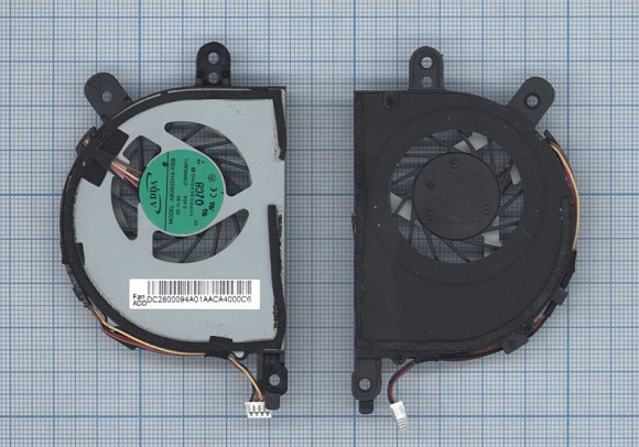 Вентилятор (кулер) для ноутбука Lenovo IdeaPad U260, 4-pin
