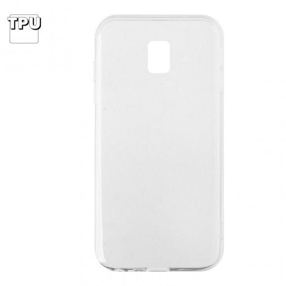 Чехол силиконовый "LP" для Samsung Galaxy J3 2017 (J330F) TPU, прозрачный (коробка)