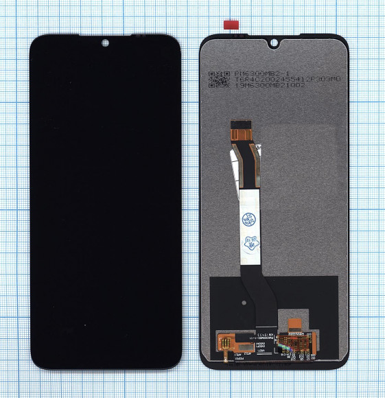 Модуль (матрица + тачскрин) для Xiaomi Redmi Note 8T, черный