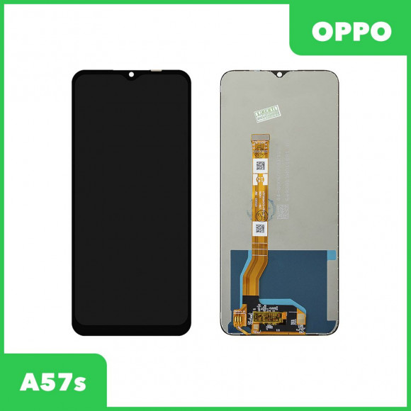 LCD дисплей для Oppo A57s (CPH 2385) в сборе с тачскрином (черный)