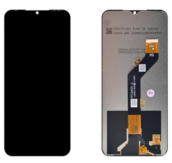 Дисплей Infinix Hot 12i, Hot 20i (X665B, X665E)+тачскрин (черный)