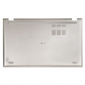 Нижняя часть (днище, bottom) для Asus X712FA серебристая, с разбора